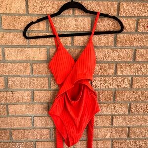 Aerie Wrap One Piece Swimsuit